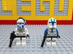 ☆スターウォーズ☆ レゴ　ミニフィグ　501大隊　クローントルーパー　クローンパイロット　正規品　兵士　人形 75004 共和国軍
