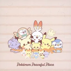 【中古】ノート・メモ帳 集合(寄り添い) ハギレ風メモパッド 「一番くじ ポケピース ～“PEACE”なおさいほうのひととき～」 I賞