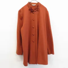 Monk モンク トップス カーディガン ロング 花モチーフ x908833iのサムネイル