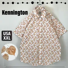 KENNINGTON/ケニントン★ S/S SHIRTS★半袖 シャツ★総柄:グレープガーランド★ビッグサイズUSAメンズXXL　2403M117