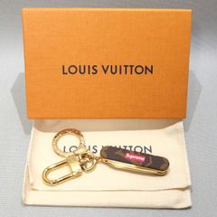 美品★LOUIS VUITTON×supreme モノグラム ポケットナイフ キーチェーン MP2071 キーリング シュプリーム ルイ・ヴィトン★