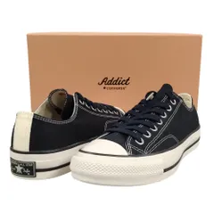 CONVERSE コンバース Addict CHUCK TAYLOR CANVAS OX シューズ スニーカー ネイビー サイズUS9=27.5cm 正規品 / 50288