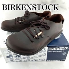 BIRKENSTOCK ビルケンシュトック モンタナ レザー コンフォード オイルドレザー ナチュラルレザー コンフォードシューズ レギュラー幅 本革 シームレスデザイン アンティーク ブラウン EUR42 27.0cm 27.5cm EUR41 26.5cm