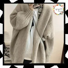 トッパーカーディガン ニット 秋冬 羽織り レディース トップス ゆったり 長袖 ミドル丈 体型カバー 暖かい アウター カジュアル 通勤 通学 おしゃれ きれいめ ニットカーディガン 大人女性 秋コーデ 無地 韓国 カーデ ボタンレス 99XXFS-001