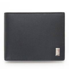 ダンヒル 折財布 メンズ サイドカー 二つ折り財布 コンパクト財布 レザー ブラック 黒 dunhill DU19F2F32AT 001 (ec)