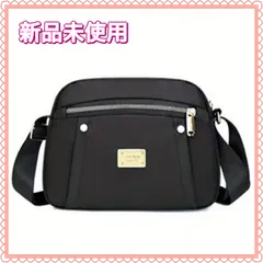 新品未使用　ブラックショルダーバッグ