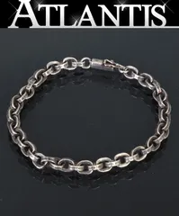 ペーパーチェーン ブレスレット シルバー 925 20cm 4204 楽天市場】クロムハーツ ペーパーチェーン ラージの通販