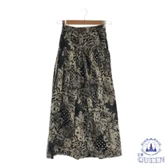 ☆美品☆ スカート ロング お洒落 レディース 総柄 901-4312 送料無料 古着