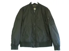 【208697】UNIQLO ユニクロ  MA-1 メンズ  ・L カーキ