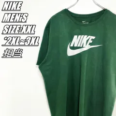 【US古着】NIKE　ナイキ　ロゴプリントTシャツ　メンズ　サイズ表記XXL　2XL~3XL相当　グリーン