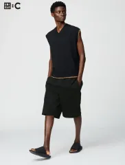 UNIQLO(ユニクロ) スウェット ワイド ショートパンツ 新品