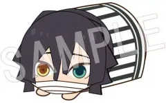 【中古】ぬいぐるみマスコット・ぬいぐるみバッジ 伊黒小芭内 「鬼滅の刃 まめころりん ぬいぐるみマスコット 柱ver.」