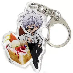 【中古】雑貨 五条悟(スイーツ) 「呪術廻戦 in 東京タワー 呪術高専の課外授業 描き起こしデフォルメアクリルキーホルダー」