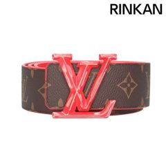 ルイヴィトン  M0487 LV ピラミッド 40MM LVバックルリバーシブルレザーベルト メンズ 90/36
