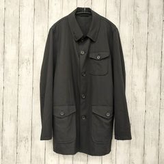 【 FABRIQUE AU JAPON 】ウール ジャケット カバーオール ブラック L