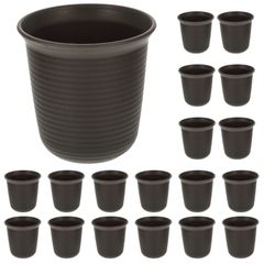 【特価商品】植木鉢 ミニ プラ鉢 9cm ポット サボテン鉢 プラスチック 鉢 多肉植物 9x9cm 20個 iplusmile