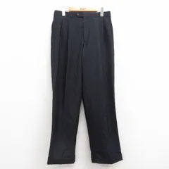 RALPH LAUREN CHAPS Trousers 黒ツータックスラックス 楽天市場】90s CHAPS RALPH LAUREN 2タック レーヨン スラックス