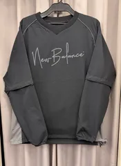 【新品未使用】ニューバランス ゴルフウェア アウター 2WAY クルーネック スニードジャケット ブラック ブルゾン new balance (葛西店)