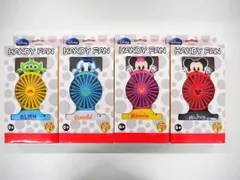 未使用・新品【4個セット】ディズニー Disney ダイカット扇風機