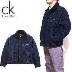 カルバンクライン ムートンジャケット レザー 黒 - メルカリ