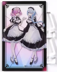 【中古】アクリルスタンド・アクリルパネル シアン・フェドリン＆エチル・フロール アクリルパネル 「くじ引き堂 カルネアデス rurudo×綾里けいし Vol.1」 B-8賞