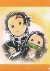 【中古】クリアファイル 竈門炭治郎＆竈門禰豆子 提供イラスト A4クリアファイル 第一夜 「鬼滅の刃 刀鍛冶の里編 敵襲編」