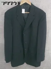 ◇ HIROKO KOSHINO HOMME ネーム刺?あり 3B シングル 長袖 テーラード ジャケット サイズ43 ブラック系 メンズ 【中古】 【1002798525221】のサムネイル