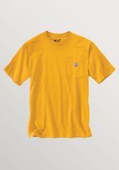 カーハート　K87　ポケット　Tシャツ　黄　●新品●新色　Carhartt