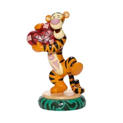 フィギュア ディズニー ティガー ホールディングハート 14.5cm enesco Disney Traditions レジン製 インテリア小物 おしゃれ キャラクター