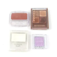 セザンヌ アイシャドウ ハイライト チーク 4点セット コスメ まとめて レディース CEZANNE 【中古】