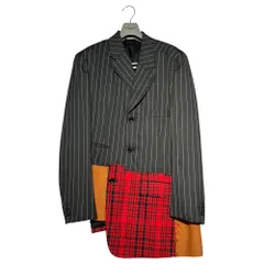 COMME des GARCONS HOMME PLUS(コムデギャルソンオムプリュス) 20AW Different material docking tailored jacket 異素材 ドッキング テーラード ジャケット PF-J011 AD2020