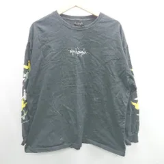 ◇ Mark gonzales マークゴンザレス 長袖 Tシャツ サイズM ブラック系 メンズ E  【1408220009602】
