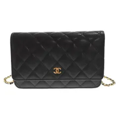 CHANEL (シャネル) マトラッセタイムレスクラシック ライン チェーンウォレット ブラック AP0250のサムネイル
