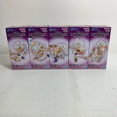 【瀬戸店】未開封 ワンピース ワールドコレクタブルフィギュア -モンキー・D・ルフィ ギア５ SPECIAL- メタリックカラーver. 01～05 ５体セット【703-5247】