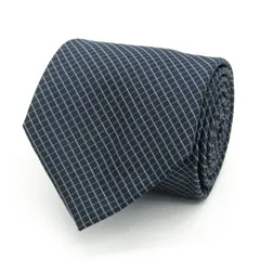 パーフェクトスーツ ブランド ネクタイ 格子柄 メンズ ネイビー P.S.FA 【中古】