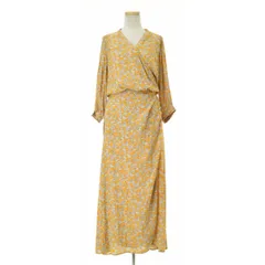 【plage】20040922209020 olive wrap dress七分袖ワンピースのサムネイル