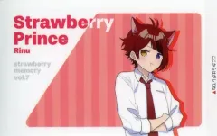 【中古】シール・ステッカー(男性) 莉犬(すとろべりーぷりんす)/ボーダー柄 ICカードステッカー 「すとろべりーめもりーVol.7」