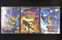 中古 PS2 ラチェット&クランク 1 & 2 & 3 セット