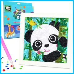 【★送料無料★】WiTwo ダイアモンドアート セット 初心者 ビーズ 手芸 ダイヤモンドアート キット 初心者 ビーズアート 手芸キット DIYダイヤモンドペインティング 5Dダイヤモンド塗装キット 大人 子供 アートクラフト用品 手作り 小さいサイズ 飾り