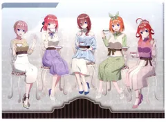 映画 五等分の花嫁 集合 3ポケット 【ティーブレイクVer.】 クリアファイル
