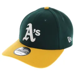 NEW ERA (ニューエラ) OAKLAND ATHLETICS 9FORTY CAP オークランド アスレチックス ベースボールキャップ 帽子 グリーン/イエロー