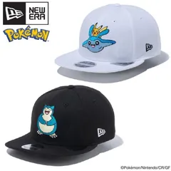 ポケモンセンター&ニューエラ　コラボ　ポケモンタイム　ブイズ　キャップ　59 59FIFTY Pokémon ポケモン イーブイフレンズ ブラック
