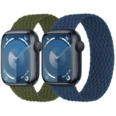 Apple watch 49mmの女性/男性、伸縮性のある弾性ナイロンスポーツストラップソロループfor バンド バンド シリーズ10/9/8/7/6 Ultra/2 5/4/3/SE/2nd 46mm 40 42mm 44 45mm 38 44mm 42 3