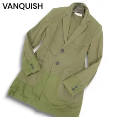 VANQUISH ヴァンキッシュ 通年 切替★ コットン スプリング チェスター コート Sz.S メンズのサムネイル