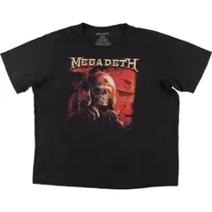 古着 MEGADETH メガデス バンドTシャツ バンT メンズXXL相当/eaa555238