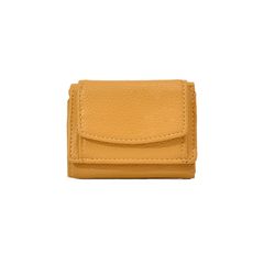 【人気商品】多収納 多機能 三つ折り財布 超軽量 スキミング防止 コンパクト かるい かわいい 小さい みつおり財布 レディース 旅行財布 ミニウォレッ ミニ財布 小さめ 小銭入れ [Moerstar]財布 (イエロー)