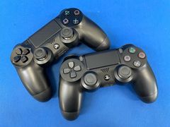 PlayStation4/ PS4 ワイヤレス コントローラー2個セット CUH-ZCT1J・ CUH-ZCT2J　DUALSHOCK ブラック　【G2/L074】