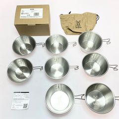 新品未開封品 DOD ステンレス シェラカップ 8個セット - メルカリ