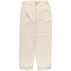古着 ドッカーズ DOCKERS ツータック リネン×コットンパンツ スラックス メンズw33相当/eaa534626