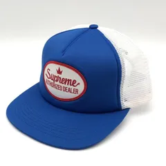 【中古】SUPREME Authorized Dealer キャップ ONE SIZE(58CM) ブルー シュプリーム[10][240010491394]